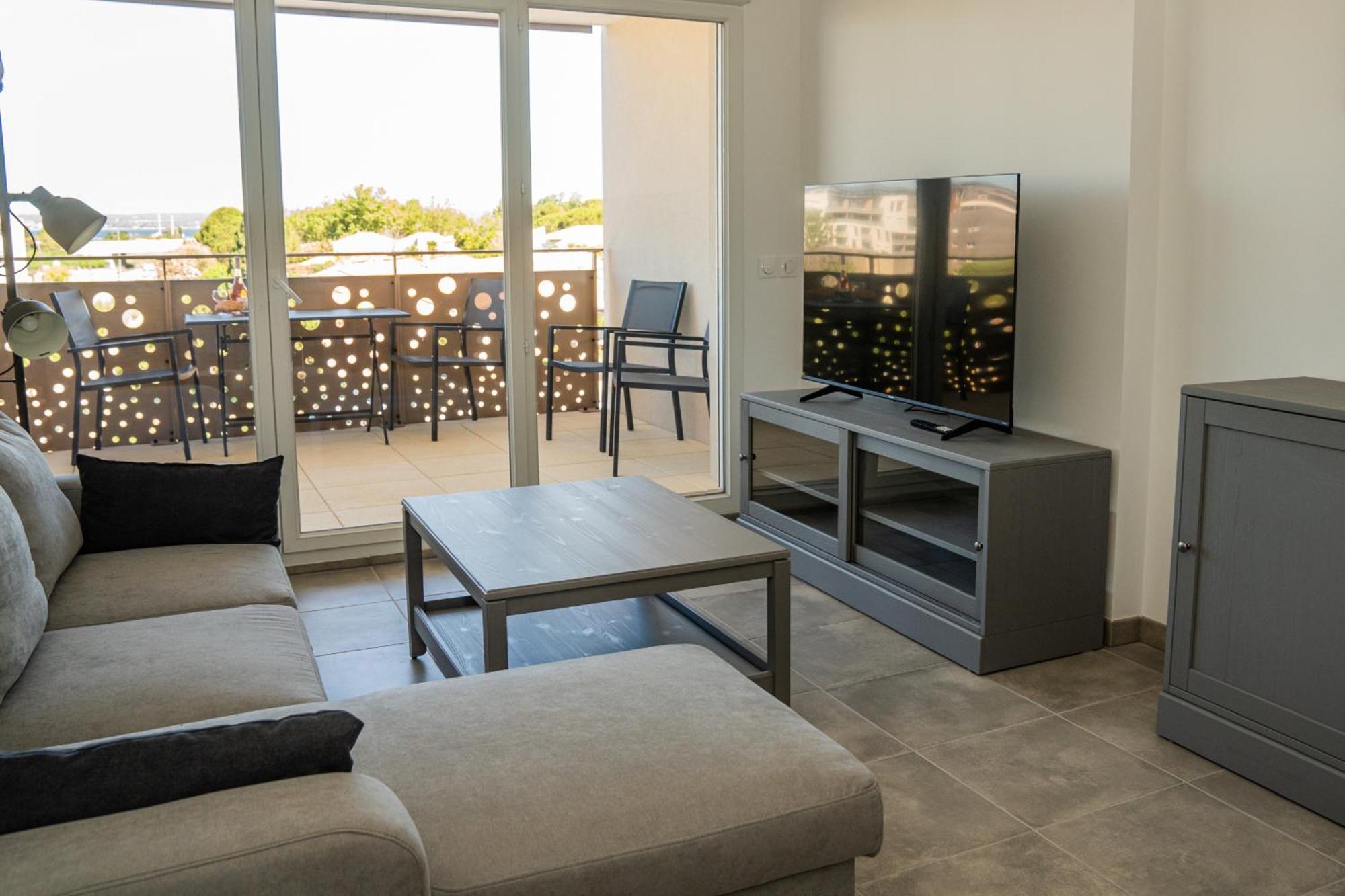 Sete Apt 2Pers, Terrasse Et Parking公寓 外观 照片